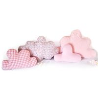 Set De 4 Almohadas Rosadas Diseño De Nube