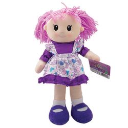 Muñeca De Trapo Morado 16 Plg - Grandex