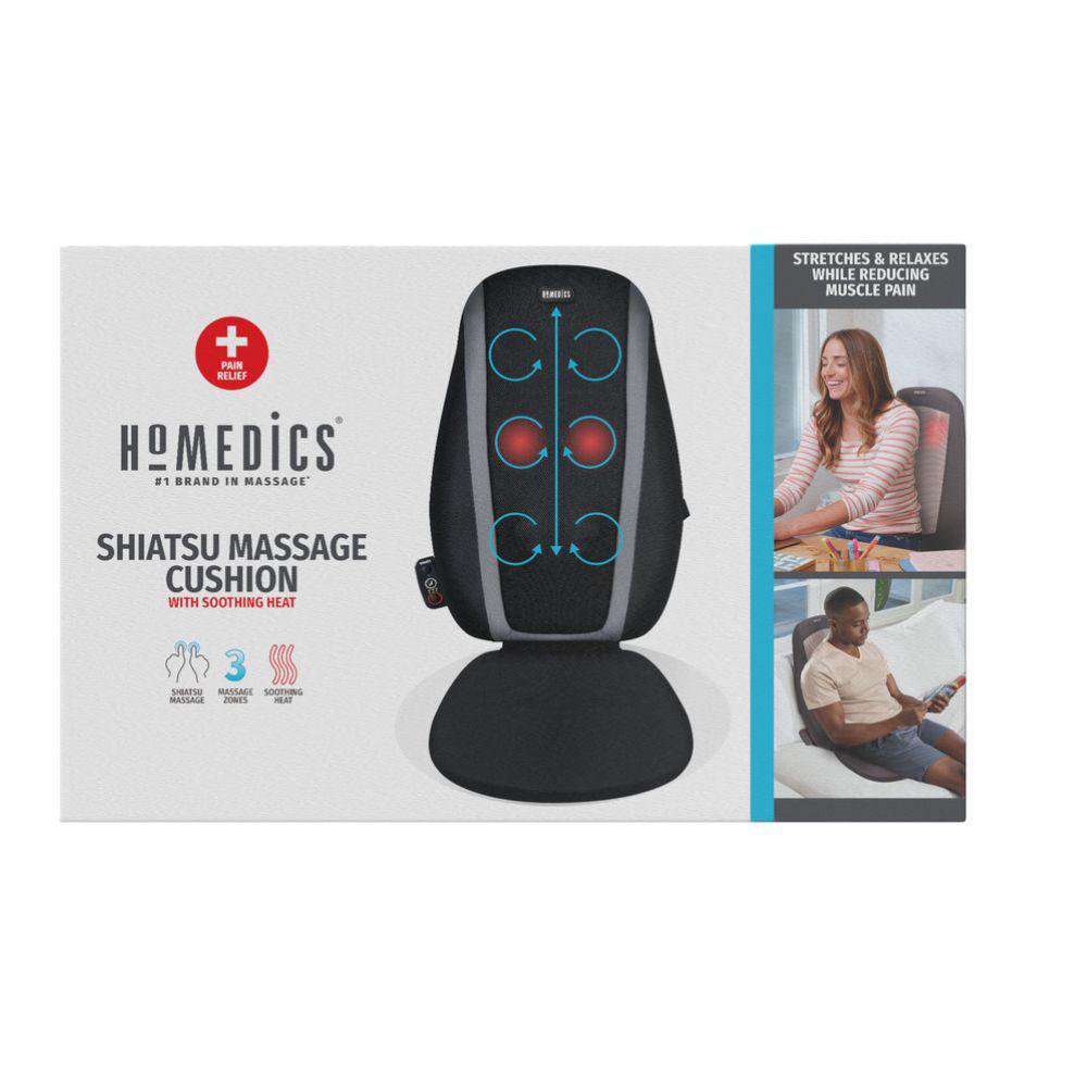 Cojín Masajeador para Silla Shiatsu con 6 Nodos