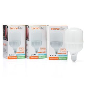 Set De Bombillas Led De Alta Potencia 3 Pzas - Tecnolite