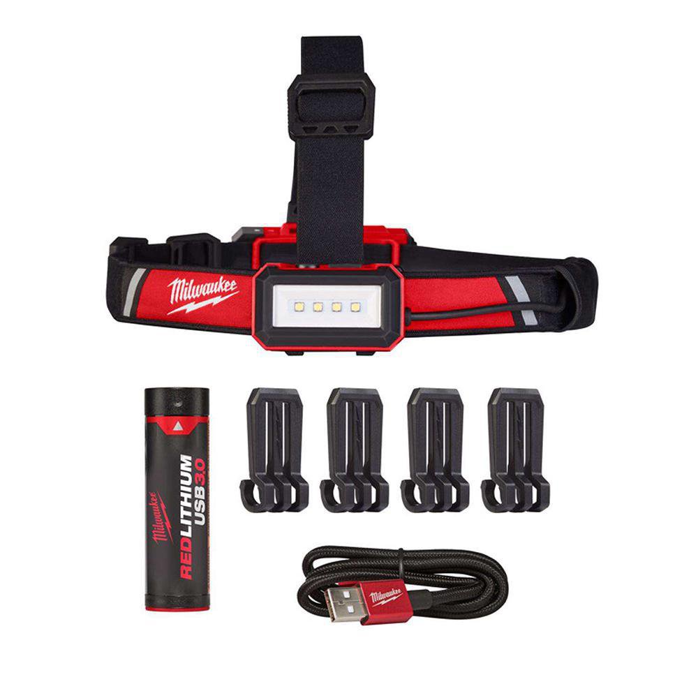 Linterna De Cabeza Recargable De 600 Lm - Milwaukee Electric