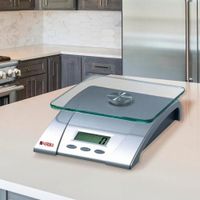 Balanza Digital Para Cocina Con Base De Vidrio 11 Lb - Nordika