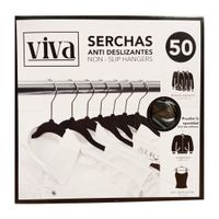 Set De Serchas Antideslizantes Negras 50 Pzas - Viva