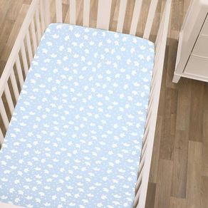 Sábana Cobertora Para Corral Elefantes Multicolor Twin - Nojo