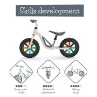 Bicicleta Charlie Glow Entrenador De Equilibrio - Chillafish Varios Colores
