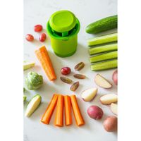 Cortador De Verduras Y Frutas En Cuartos Verde - Good Cook