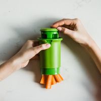 Cortador De Verduras Y Frutas En Cuartos Verde - Good Cook