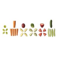 Cortador De Verduras Y Frutas En Cuartos Verde - Good Cook