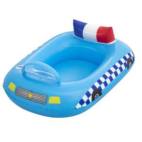Lancha Flotadora Para Bebé Carro Policía 88X66X32 Cm - Bestway