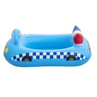 Lancha Flotadora Para Bebé Carro Policía 88X66X32 Cm - Bestway