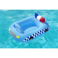 Lancha Flotadora Para Bebé Carro Policía 88X66X32 Cm - Bestway