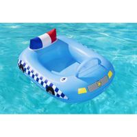 Lancha Flotadora Para Bebé Carro Policía 88X66X32 Cm - Bestway