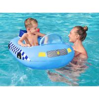Lancha Flotadora Para Bebé Carro Policía 88X66X32 Cm - Bestway