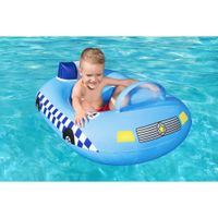 Lancha Flotadora Para Bebé Carro Policía 88X66X32 Cm - Bestway