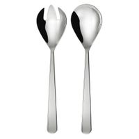 Set De 2 Cubiertos Para Ensalada Oslo Plateados - Herdmar