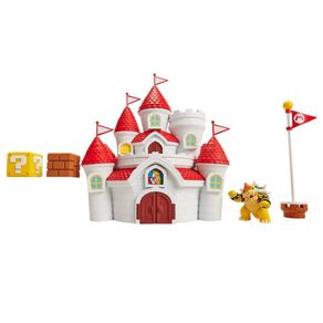 Set De Juego Castillo Reino De Los Hongos 16 Pzas - Nintendo