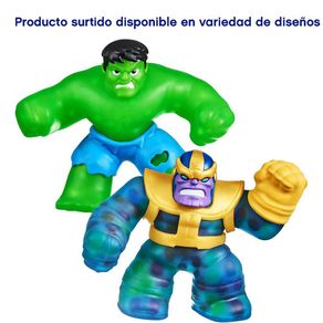 Figuras De Acción Hulk y Thanos - Goo Jit Zu
