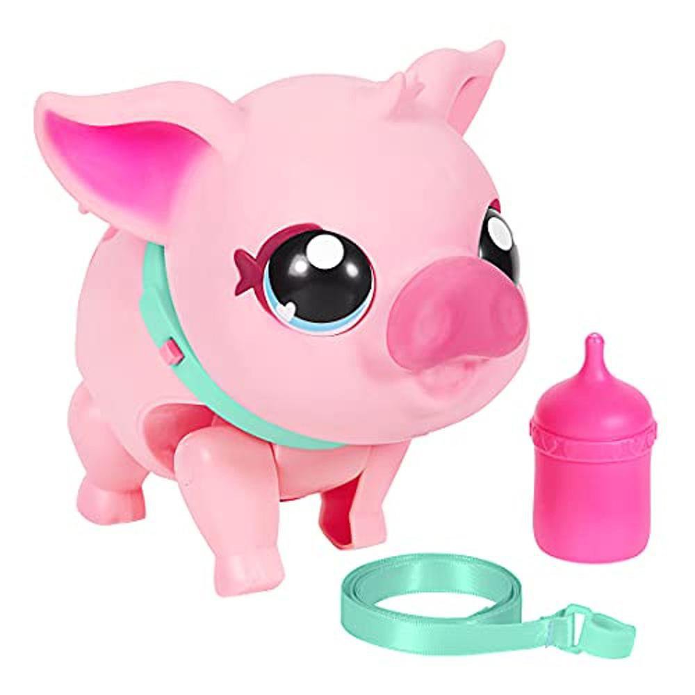 Mascota Interactiva Little Live Pets Cerdito Piggly con 25+ Sonidos y Reacciones 4+ Años C…