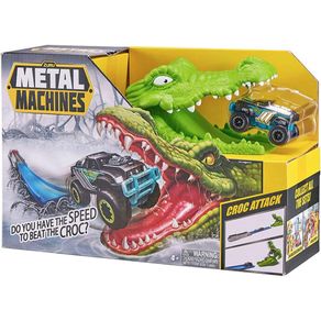 Set De Pista De Juego Ataque Al Cocodrilo - Metal Machines