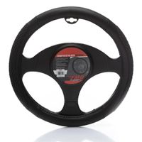 Cubre Volante Negro Con Masajeador - Fmq