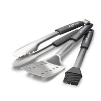 Set De 3 Pzas De Acero Inoxidable Para Parrilladas - Grillmark