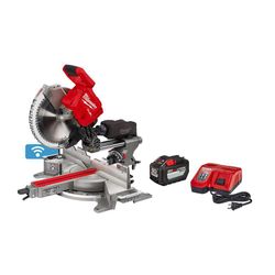 Kit De Sierra Ingletadora Inalámbrica 12 Plg - Milwaukee Electric