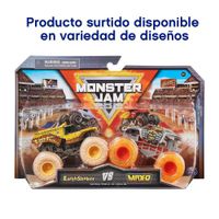 Set De Camiones Monstruo A Fricción 2 Pzas Diseños Surtidos - Monster Jam