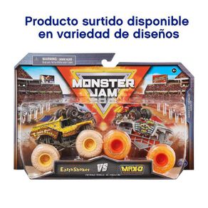 Set De Camiones Monstruo A Fricción 2 Pzas Diseños Surtidos - Monster Jam