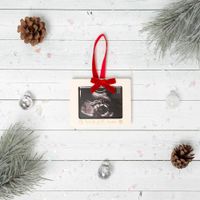 Marco Navideño Para Ultrasonido El Mejor Regalo De Todos - Pearhead