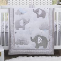 Set De Cuna Diseño Sueños De Elefante 3 Pzas - Little Love By Nojo