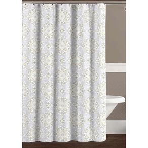 Cortina De Baño Con Ganchos Rhoda 183X170 Cm