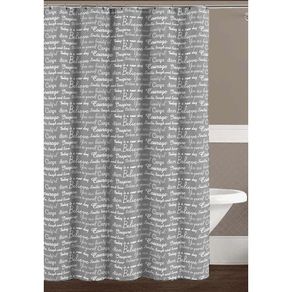 Cortina De Baño Con Ganchos You Are Beautiful 183X170 Cm