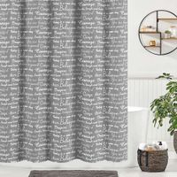 Cortina De Baño Con Ganchos You Are Beautiful 183X170 Cm