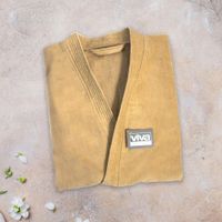 Bata De Baño Unisex Beige - Viva Varias Tallas