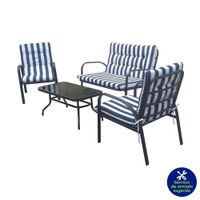 Set-de-Mesa-de-6-Sillas-Sombrilla-Gris