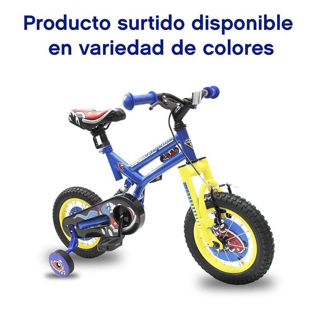 Bicicleta con Suspensión Trasera Rin 12 para Niño - Colores Surtidos Bicicleta con Suspens…