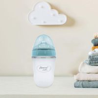 Biberón Suave Y Natural Silicón Azul 6Oz - Evenflo