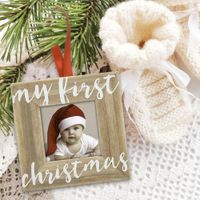 Mi Primera Navidad Marco/ Ornamento - Pearhead