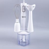 Batidora De Inmersión 3 En 1 Blanca 1000 Ml - Rosthal