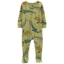 Pijama-Con-Piecitos-Dinosaurios-Para-Niño---Carter-s-Varias-Tallas
