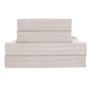 Set De Sábanas Blanco - Viva Varios Tamaños