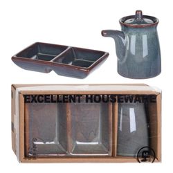 Set Para Sushi De Cerámica 5 Pzas - Excellent Houseware