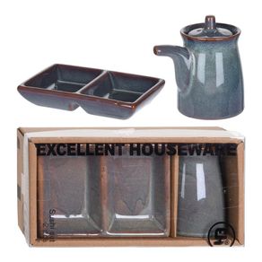 Set Para Sushi De Cerámica 5 Pzas - Excellent Houseware
