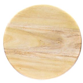 Plato Base Melina De Madera 36 Cm - Kikotem