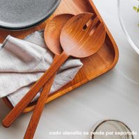 Tenedor De Madera Para Ensalada - Kikotem