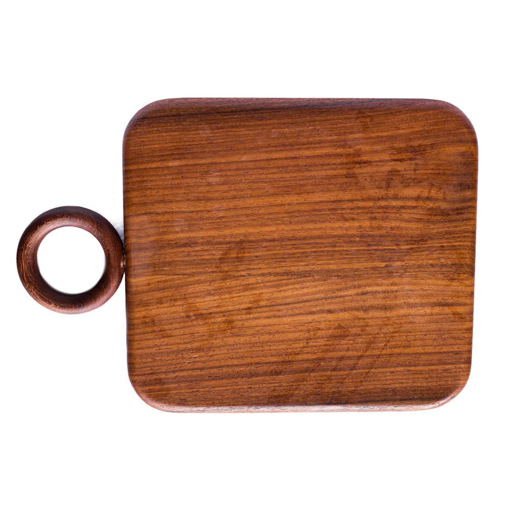 Tabla para Quesos de Madera Manchiche de 36 x 25 cm Tabla Cuadrada de Madera Manchiche para Quesos 36 x 25 Cm