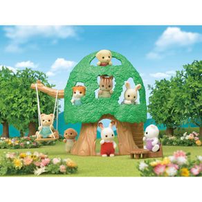 Casa Del Árbol Para Mini Muñecas Bebés - Sylvanian Families