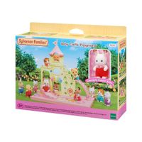 Parque-Infantil-Castillo-Sylvanian-Families-con-tobogan-y-escalera