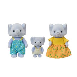 Set De Mini Muñecas Familia Elefante - Sylvanian Families