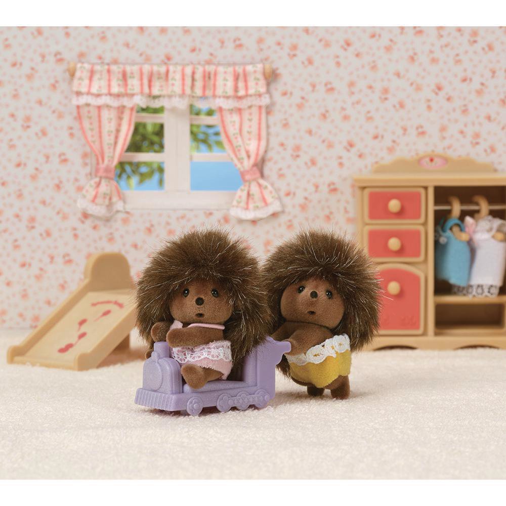 Figuras Sylvanian Families Gemelos Erizo